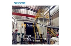 China HDPE Structured Wall Spirally Wound Piping Extrusion Production Line supplier