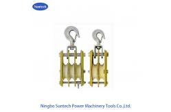 China Transmission Line Stringing Tools Insulated Nylon Sheave Hoisting Tackle supplier