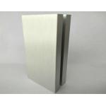 Silver Anodized Aluminum Extrusions For Decoration / Transportation