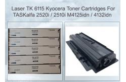 China Compatible Kyocera Ecosys M4125 Toner Black TK6115 Newest Model supplier