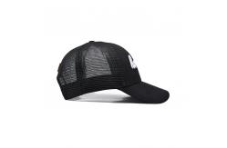 China 58CM Adult Trucker Cap 6 Panels Cotton Twill Mesh Adjustable Custom Logo supplier