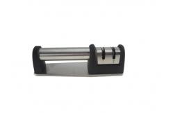 China Small Tool Kitchen Knife Sharpener With Diamond Coated Sharpening Wheel System supplier