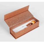 Rose Gold Cosmetic Makeup Brush Packaging Cosmetic Gift Box Cardboard for sale