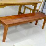 French Style 160cm Long Mahogany Solid Wood Dining Bench for sale