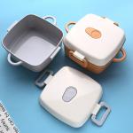 21*17.8*8.5cm Kids Plastic Bento Boxes With Vent for sale