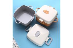 China 21*17.8*8.5cm Kids Plastic Bento Boxes With Vent supplier