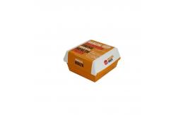 China CMYK Recyclable Compostable Burger Box Custom Take Away Fast Food Packaging supplier