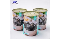 China Nuts Round Tin Packaging 400g 500g Round Tin Boxes With Lids supplier
