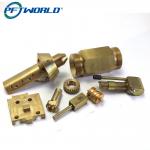 Precision CNC Brass Parts with Heat Resistance Plating Surface Treatment Customized Designs for sale