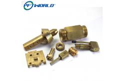 China Precision CNC Brass Parts with Heat Resistance Plating Surface Treatment Customized Designs supplier