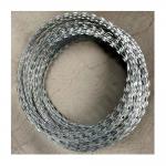 Factory CBT-65 Razor Coil Wire Hot Galvanized Low Price PVC Coated Fence Roll for sale