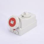 IP44 380V 32A Industrial Power Socket Waterproof With Switch Mechanical for sale