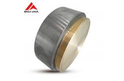 China Gr1 Gr2 Gr5 TiAl Titanium Alloy Titanium Sputtering Target For PVD Coating supplier