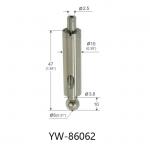 Female Thread M4*8H Nickel Surface Wire Cable Grips Accessories YW86059