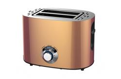 China 6 Time Setting Small Toaster 2 Slice Toaster Auto Electric Power Cut Off supplier