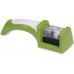 Ceramic Wheels Household Knife Sharpener With Finger Handle Slot / V Slot for sale