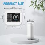 Home Smart WiFi Thermostats Floor Heating Programmable 50Hz 60Hz Custom for sale