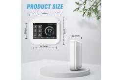 China Home Smart WiFi Thermostats Floor Heating Programmable 50Hz 60Hz Custom supplier