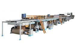 China 7 Layer Automatic Corrugated Cardboard Machine 250m/min Design Speed supplier