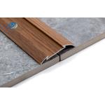 6063 Aluminium Stair Nosing Edge Trim 35m Height Wood Grain for sale
