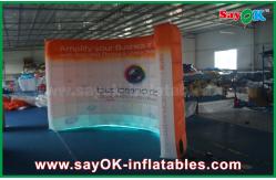 China Wedding Photo Booth Hire Customized Led Air Wall Inflatable Photo Booth Lighting Wall supplier