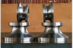 China HRC63~65 degree Cr12Mov Forming Roller For Square Pipe Making Machine supplier