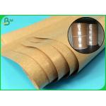Greaseproof And High Temperature Resistant PE Coated Brown Kraft Paper for sale