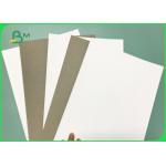 strong A4 B1 Sheets 1mm 1.2mm Thick White Top Grey Backing Duplex Board for sale