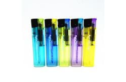 China DY--062 Transparent Disposable Plastic Slim Gas Lighter With US supplier