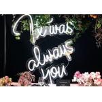 Square Approx 2m LED Neon Signs for sale