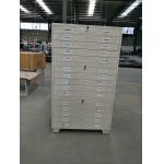 Multi Layer 0.069cbm Ergonomic Handle Metal Drawer Cabinet Knocked Down Structure