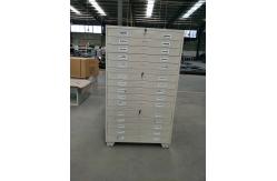 China Multi Layer 0.069cbm Ergonomic Handle Metal Drawer Cabinet Knocked Down Structure supplier
