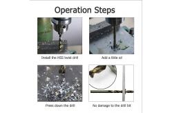 China Customized Sizes HSS Drill Bits For High Precision Drilling supplier