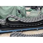 Steel Natural Rubber Crawler Track Excavator Undercarriage Parts for sale