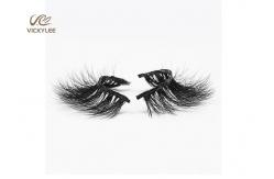 China Customized Flying Shape 12mm 3D Volume Lashes supplier