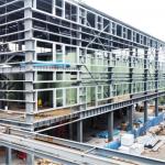 Customized PEB Steel Structure Industry Hot Rolled Steel Prefab Building for sale