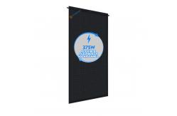 China Sunport Flexible Solar Panel 360W - 380W MWT Solar Panel Full Black supplier