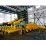 315Tons Yellow Two Master Cylinder High Bale Density Scrap Metal Press machine