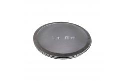 China High Temperature Resistance SS316L 10um Sintered Mesh Disc Widely Used Environment supplier