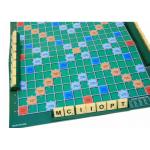 Scrabble Game Set Chess Games Scrabble Letters Tile Board Toy Magnetic Blocks For Toddlers for sale