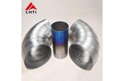 China 90 Degree Titanium Elbow Pipe Fitting Bend Gr2 supplier