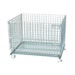 Anti Rust Galvanized Wire Cage 300kg 500kg 700kg Steel Mesh Storage Cages for sale
