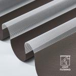 100% Polyester Blackout Horizontal Window Zebra Blind Fabric for sale