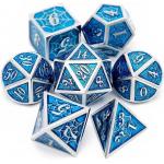 Spider -Man Solid Metal Polyhedral Dice Set DND RPG Luxury Style