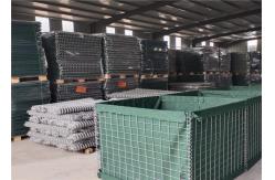 China Mil 1 Hesco Bastion Wall 3X 3 Mesh Hole 5mm Diameter supplier