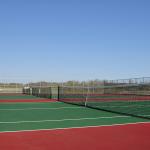 3mm Thickness Acrylic Tennis Court PU Cushion Layer Combine for sale