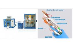 China YASKAWA Inveter Wire Stranding Machine For CAT5 CAT5e CAT6 CAT7 Cable Making supplier