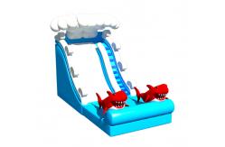 China Clown Inflatable Slide With Elephant Theme For Children Fun Park supplier