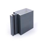 6000 Series Aluminum Glass Curtain Wall Frame Unitized Curtain Wall Accessories for sale