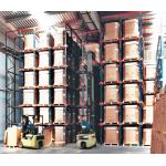 Distribution Center Drive In Pallet Rack , High Density Racking System for sale